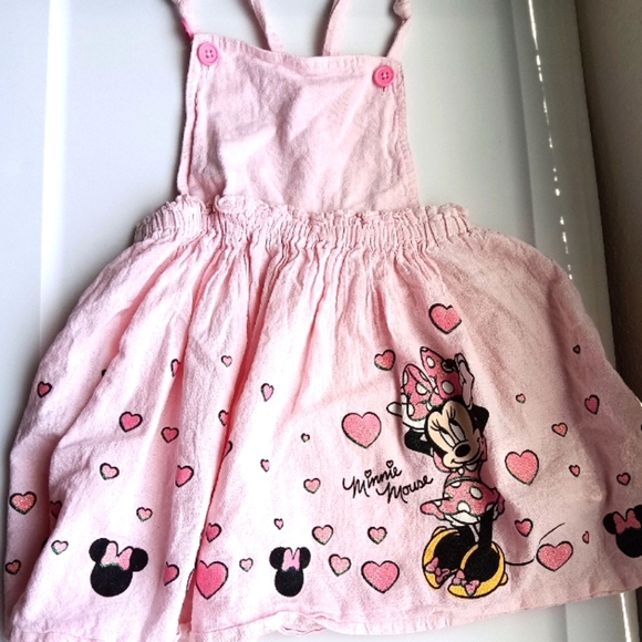Minnie Mouse Sparkle Heart Dress - Picture 1 of 5